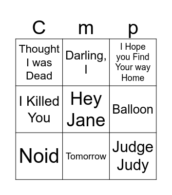 CHROMAKOPIA Bingo Card