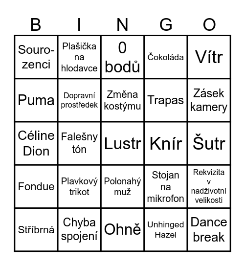 ESCapadí bingo 2025 Bingo Card