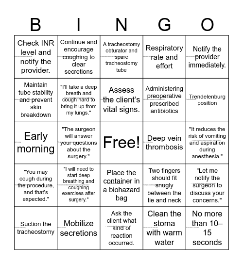 N100 ATI BINGO Card