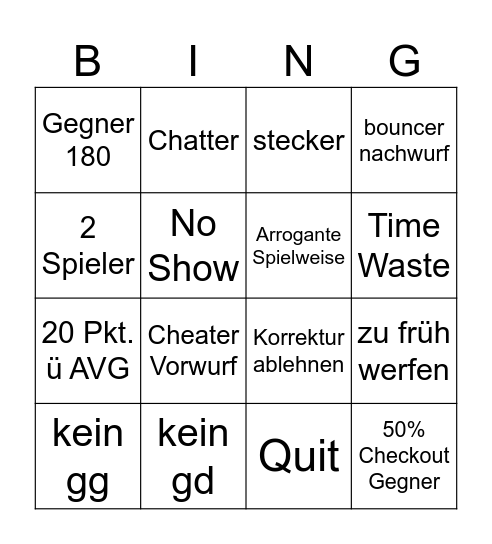 Below 50 Bingo Card