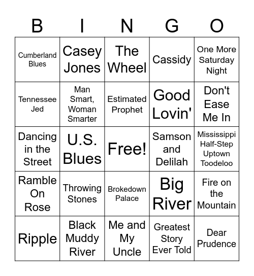 May 17 Dead Sphere Bingo Card