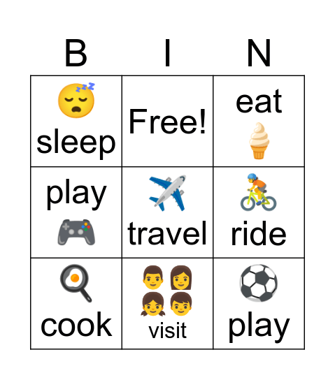 what are you going to do? Bingo Card