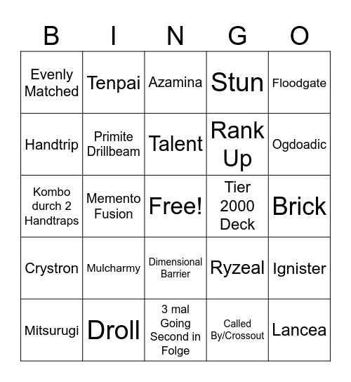 Pls let me slep Bingo Card
