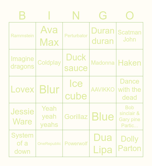 Viiso Etkot Part II: Empire strikes again Bingo Card