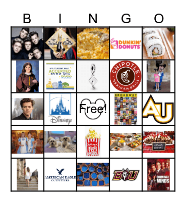 🎓 Olivia’s Graduation Bingo 🎓 Bingo Card