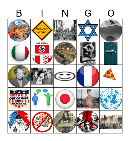 Module 6 Bingo Card