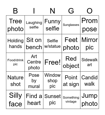 Dominic Bingo Card