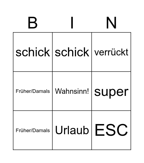 Lil Bingo 2k25 Bingo Card