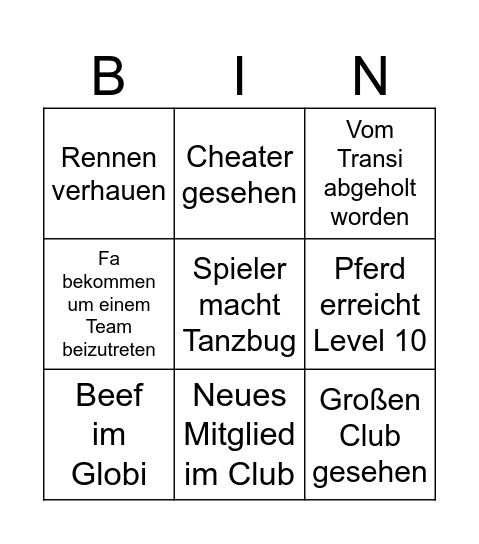 Electric Scientists Bingo Card