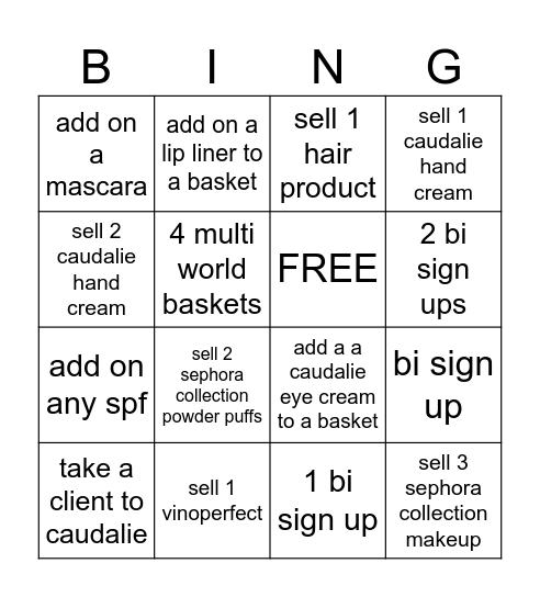 PLAZA 580 BINGO Card