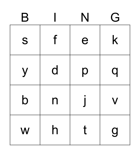 Untitled Bingo test Bingo Card