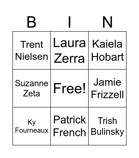 Naked & Afraid Bingo Card