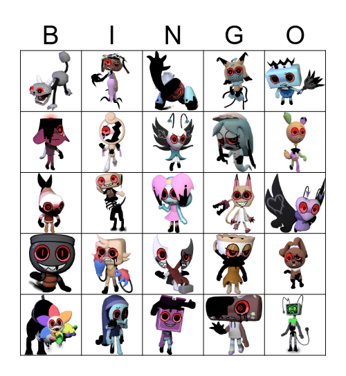 Twisted Bingo (EASTER) Bingo Card