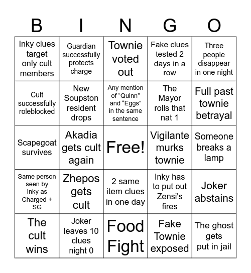 Soupston Round 4 Bingo Card
