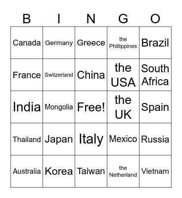 すらすら英単語　２ Bingo Card