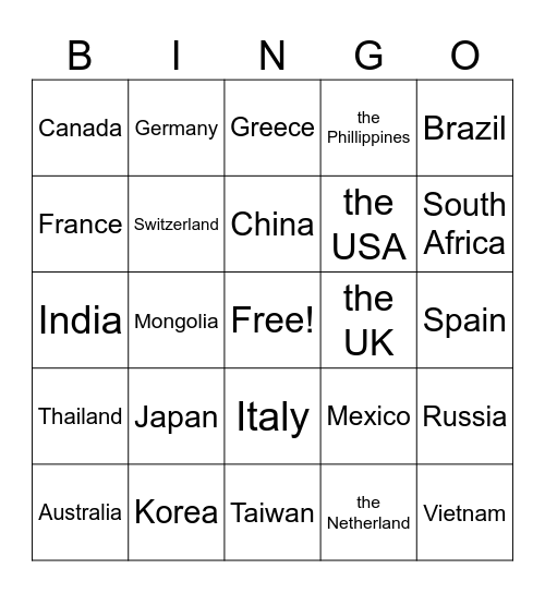 すらすら英単語　２ Bingo Card