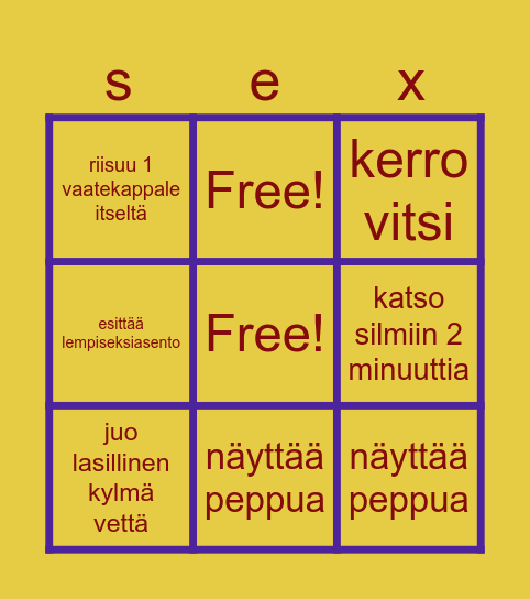 GRILLI ILTA  XU   24.05.25 Bingo Card