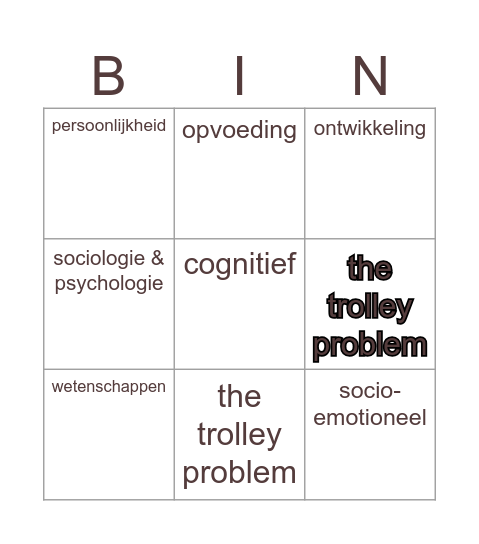 Bingo 3huwe carousel Bingo Card