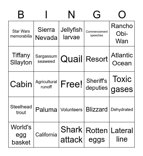 CNN 10 5/19/25 Bingo Card