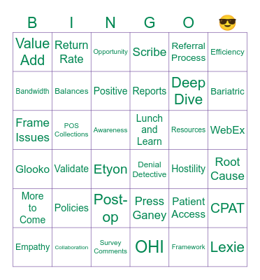 PN Manager Meeting - May 21st, 2025 Bingo Card