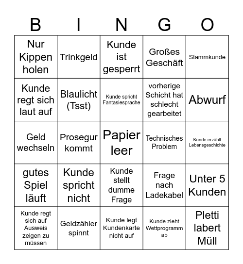 Dibbiggo Bingo Card