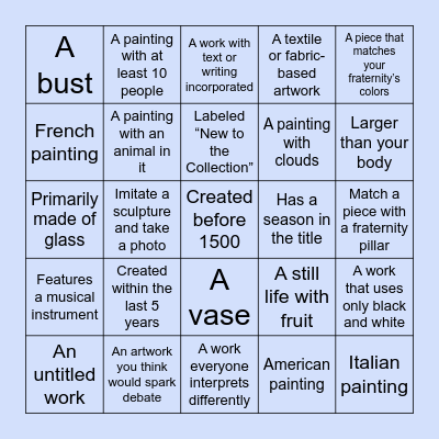 Officer Retreat Bingo Card