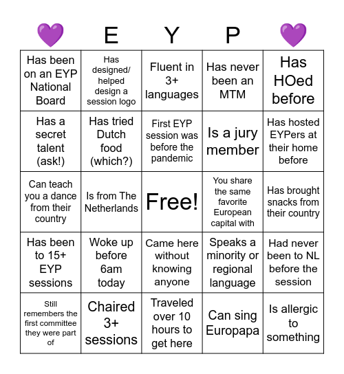 🔹Breda 2025 Lake Party Bingo🔹 Bingo Card