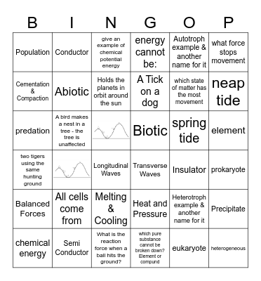 EOY BINGO Card