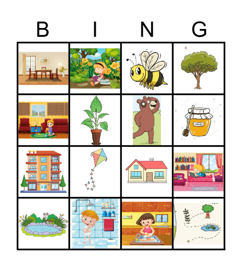 5 HOME Bingo Card