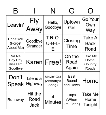 18 MB Round 3 Bingo Card