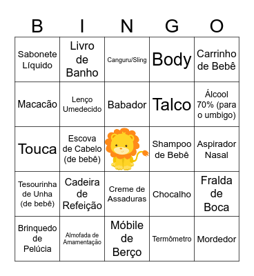 SARAFI DO BENTO Bingo Card