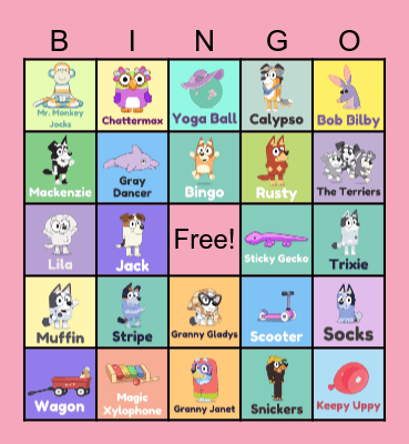 ABI's BIRTHDAY Bingo Card