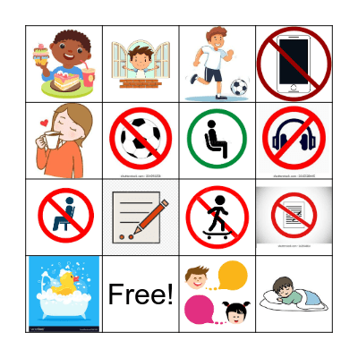 OS Unit 8 - Permission Bingo Card