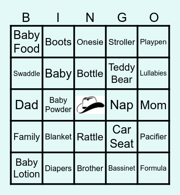 NOT Our First Rodeo Bingo Card