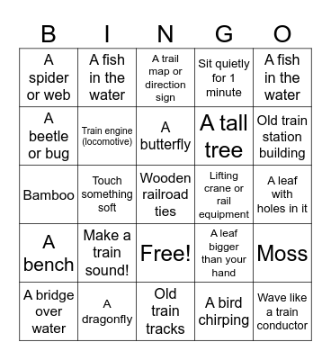 Green Dinosaur Bingo Card