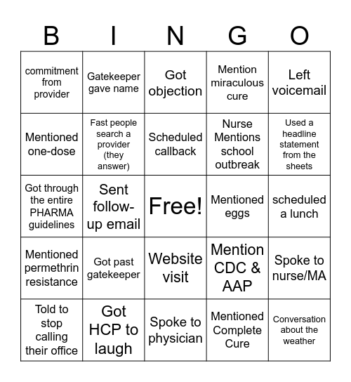 Cipher Bingo Card