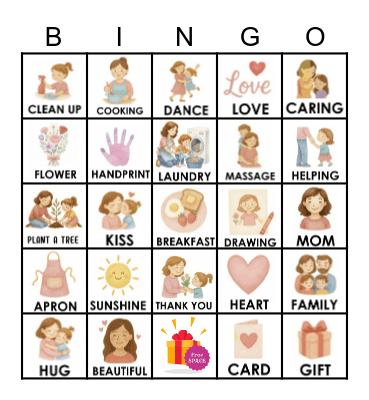 LOVE&THANKS Bingo Card