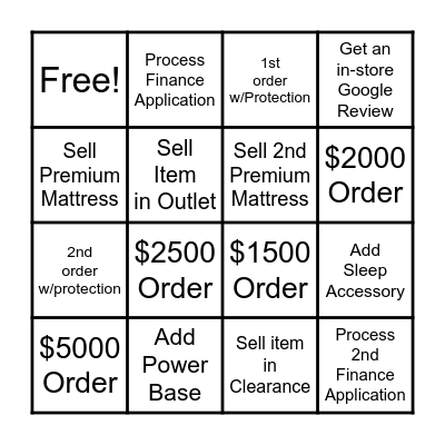 Memorial Day BINGO! Bingo Card