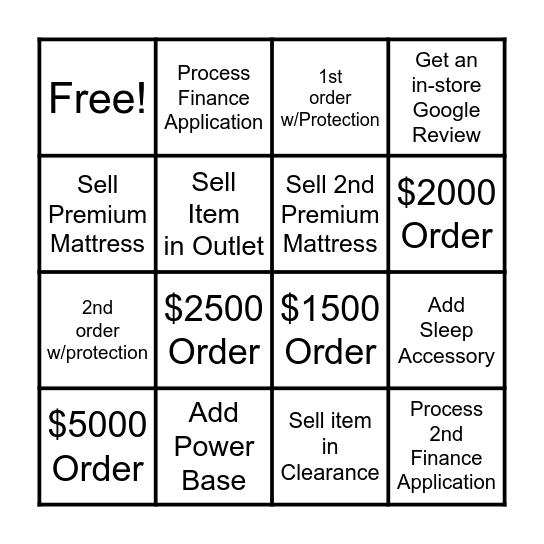 Memorial Day BINGO! Bingo Card