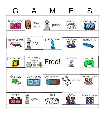 Game Day Bingo! Bingo Card