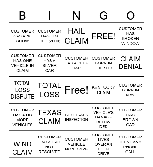 NCRT FIELD REPS Bingo Card