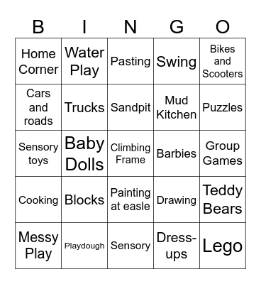 Play Bingo Card
