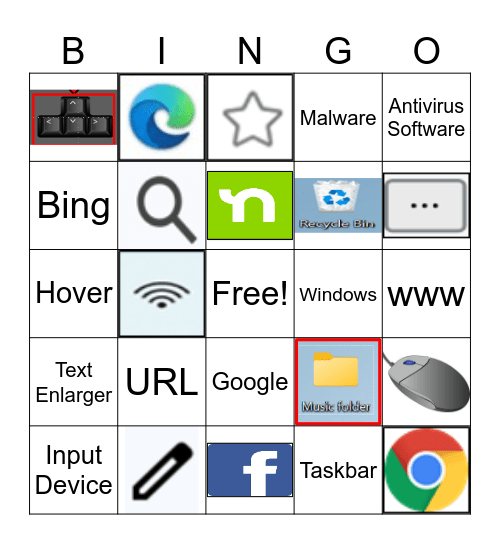 Modules 1-10 Bingo Card