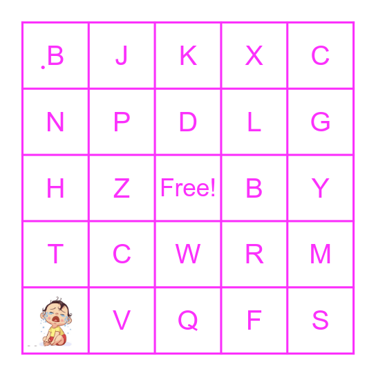 English sounds : พยัญชนะเดี่ยว Bingo Card