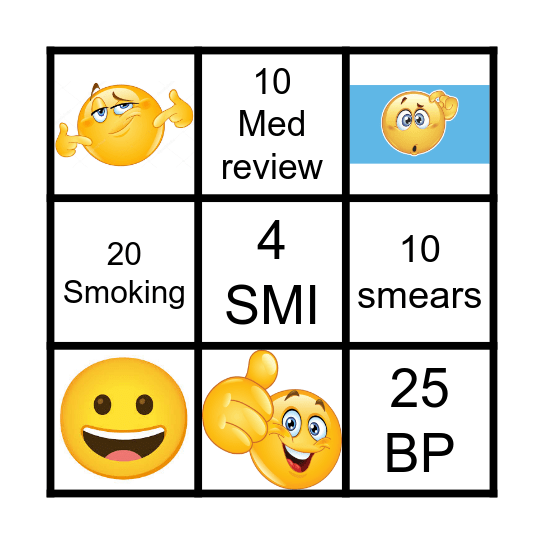 Admin - August Bingo Card