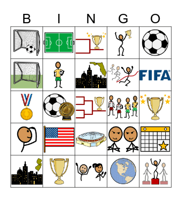 FIFA World Cup 2025 Bingo Card