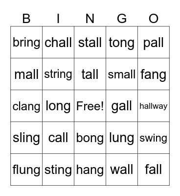 ALL/-NG Bingo Card