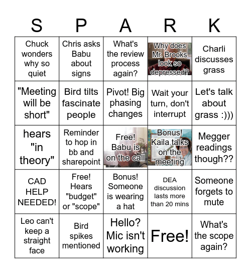 2026 Bingo Card