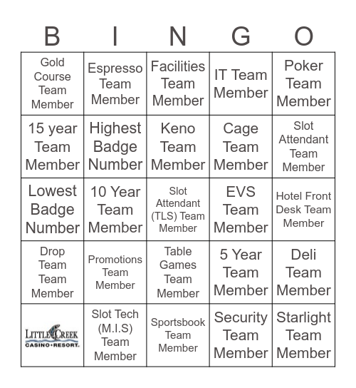 Versatility Bingo - S.T.R.I.V.E. Bingo Card
