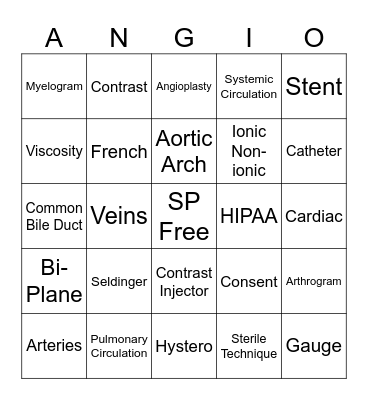 RDTC105 Bingo Card